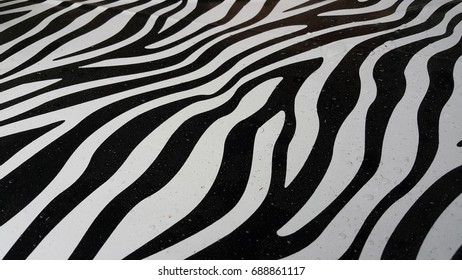 Plastic Black And White Table Cloth , Texture