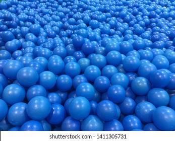 Plastic Blue Ball Kids Play Blue Stock Photo 1411305731 | Shutterstock