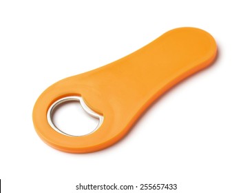 Plastic Bottle Opener Isolated On White