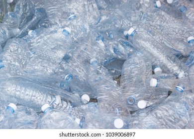 plastic bottles, Concept of recycling the Empty used plastic bottle  - Shutterstock ID 1039006897