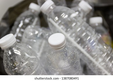 plastic bottles, Concept Reduce the use of plastic bottles reuse, recycling the Empty used plastic bottle  - Shutterstock ID 1387080491
