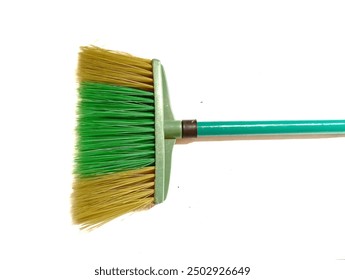 plastic broom, cleaning broom With isolated background on white - Powered by Shutterstock