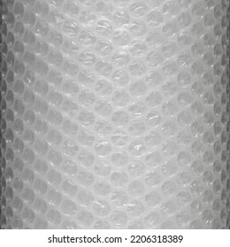 Plastic Bubble Wrap Texture Background, Close Up.