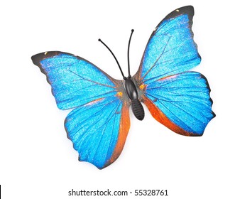 Plastic butterfly