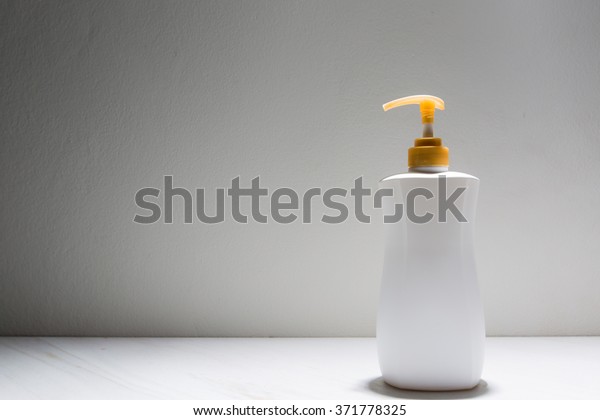 Download Plastic Clean White Bottle Yellow Dispenser Healthcare Medical Stock Image 371778325 PSD Mockup Templates