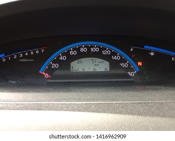 digital mileage meter