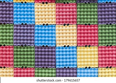 Plastic construction block ,texture