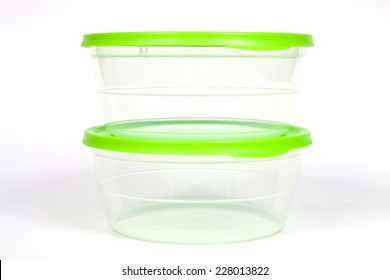 Plastic Containers With Tight Lids For Safe Storage Of Food