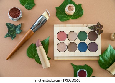 plastic free cosmetics for make up - Shutterstock ID 1930550618