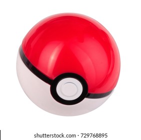 plastic game toy ball isolated - Shutterstock ID 729768895