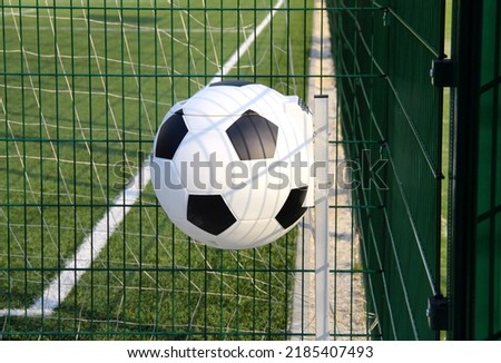 Similar – Soccer ball Playing