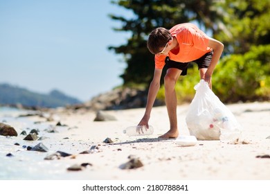 Plastic Garbage Sea Ocean Pollution Beach Stock Photo 2180788841 ...