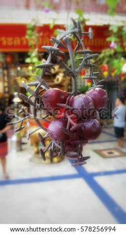 Plastic Grapes