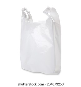 Plastic Grocery Bag / With Clipping Path