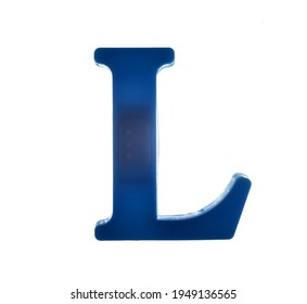 Plastic Letter L On Magnet Isolated Stock Photo 1949136565 | Shutterstock