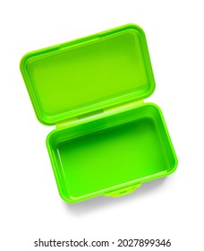 Plastic Lunch Box On White Background Stock Photo 2027899346 | Shutterstock