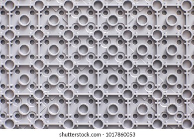 Plastic pattern background. Full frame. 