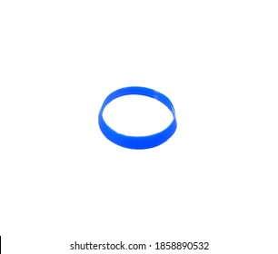 Plastic Ring Isolated On White Background