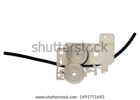 Plastic roller pump from inkjet printer