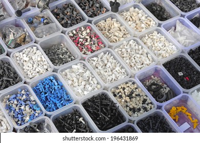 Plastic And Rubber Parts In Workshop