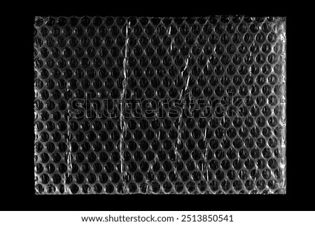 Plastic texture background, bubble wrap design