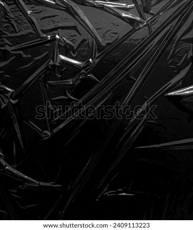 Plastic Texture Overlay Plastic Wrap
