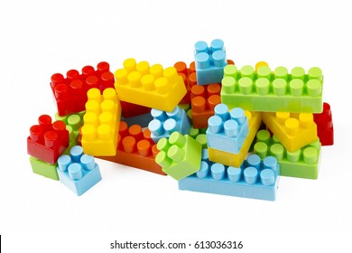 Plastic Toy Blocks Stock Photo 613036316 | Shutterstock