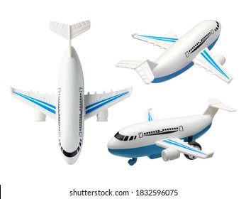 plastic toy plane isolated on white background
 - Powered by Shutterstock