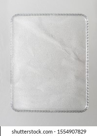 Plastic Trading Card Sleeve On White Background