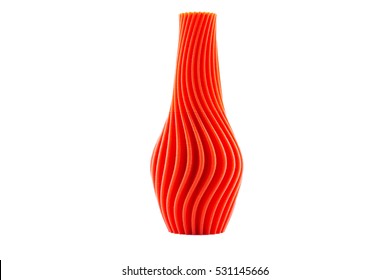 Plastic Vase 3d Printed Object