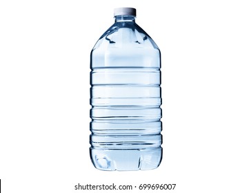 Plastic Water Bottle Isolated 