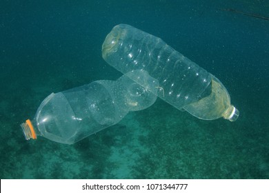 Plastic Water Bottles Pollute Ocean