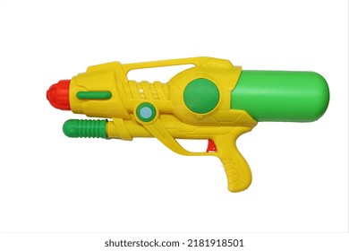 Plastic Water Gun Isolated On White Stock Photo 2181918501 | Shutterstock