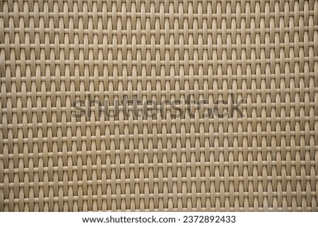 Plastic weave patterns are popular patterns for making mats, baskets, or rattan furniture. Weave handmade patterns for the background.