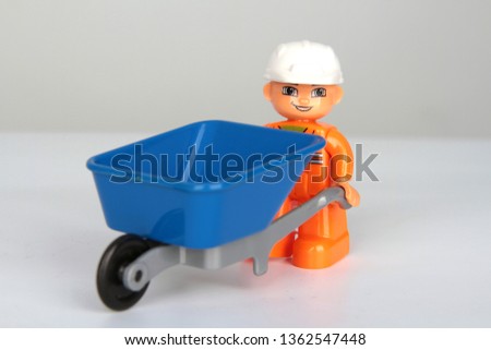 Plastic Workers Toy