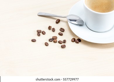 Plate with beans