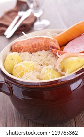 Plate Of Choucroute