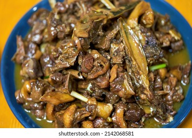 A Plate Of Delicious Chinese Home Cooking, Beer Braised Duck