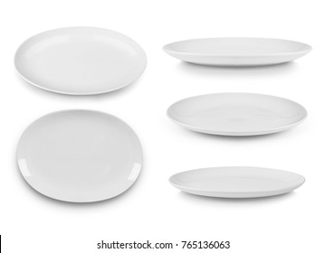 plate isolated on white background - Shutterstock ID 765136063