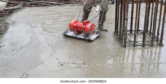 Plate Vibrator For Construction Work