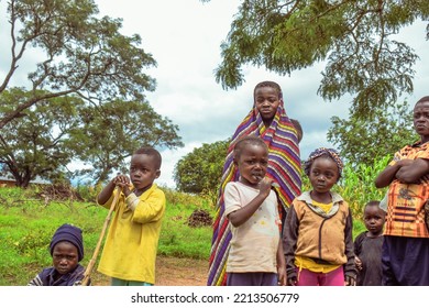 Plateau State - October 26, 2022: Community Sensitization On Covid 19, Health And Water Hygiene Of Indigenous Africa Villages. Election Campaign Meeting. Cancer Awareness Program And Empowerment