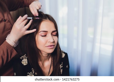 Platelet Rich Plasma. Isolated White Background. Cosmetology Injection.