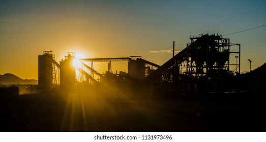 Platinum Mine In North West, South Africa