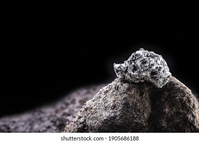 Platinum Nugget, Noble Metal, Found Free In Nature In The Form Of Nuggets, Used In The Production Of Catalysts