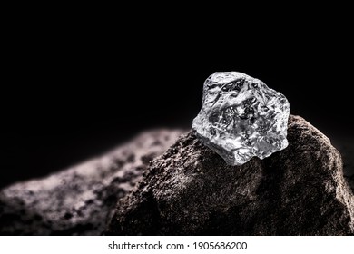 platinum nugget, noble metal, found free in nature in the form of nuggets, used in the production of catalysts - Shutterstock ID 1905686200