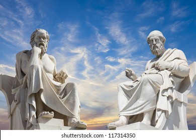 Platone e Socrate, i più grandi filosofi greci antichi