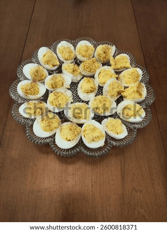 A Platter of Deviled Eggs