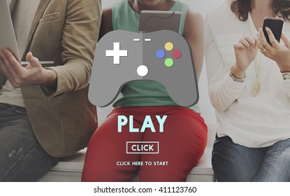 Play Activity Fun Happiness Joy Leisure Sports Concept