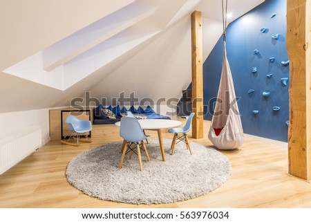 Similar – Image, Stock Photo attic apartment