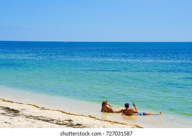 Playa Ancon Near Trinidad In Cuba